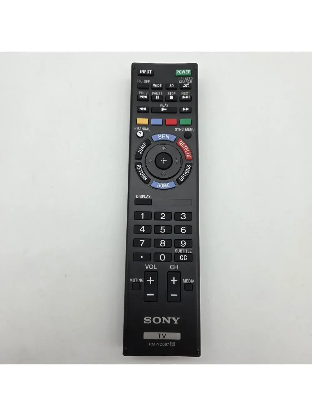 Genuine Sony RM-YD087 OEM Remote Control - KDL-42W800A KDL-47W801A XBR-55X900A